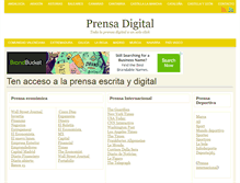 Tablet Screenshot of prensadigital.net
