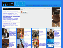 Tablet Screenshot of prensadigital.com.mx